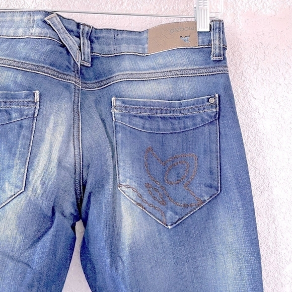 Denim Blue Jeans Oxbow Slim Jeans Men’s Cotton Jeans - Picture 7 of 8